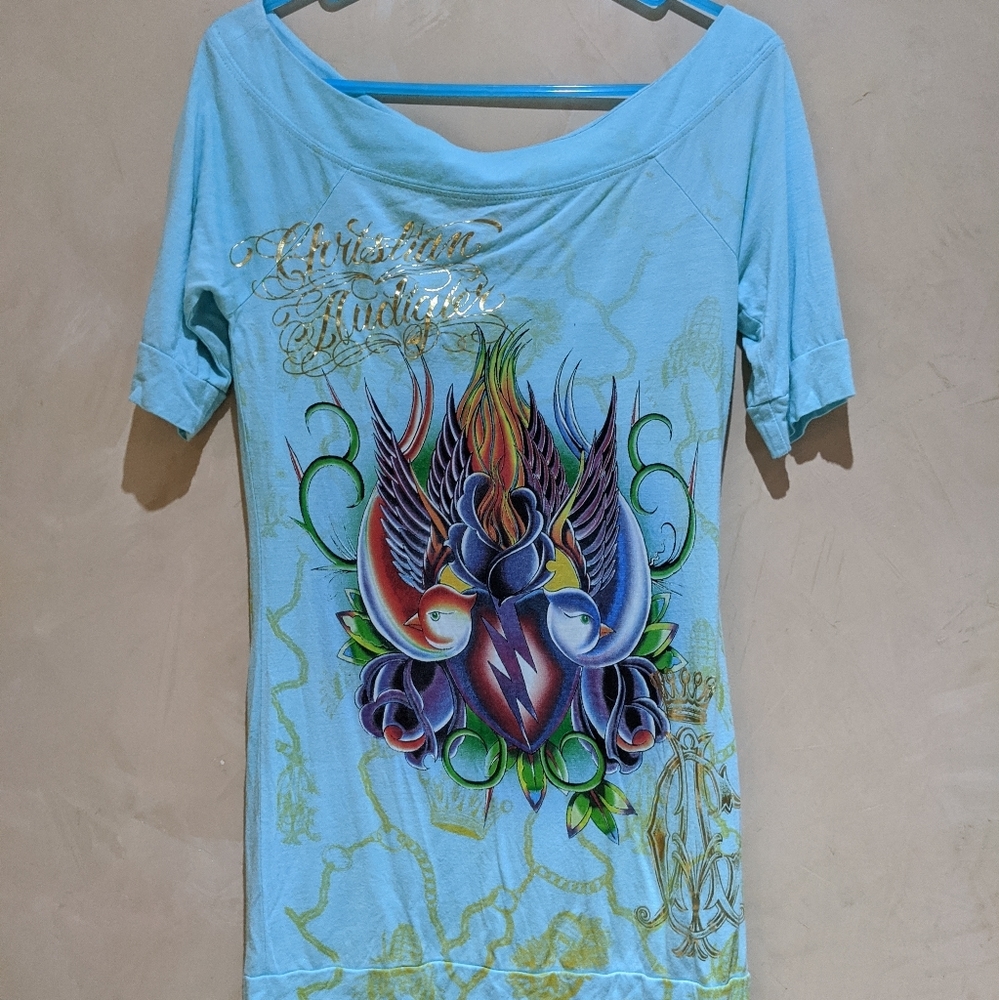 Christian Audigier Dress